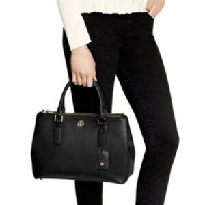 Tory Burch Robinson Mini Double Zip Bag